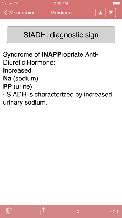 Med Mnemonics Screenshot