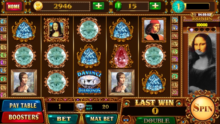 Slots - DaVinci Diamonds