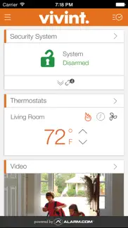 vivint classic iphone screenshot 1