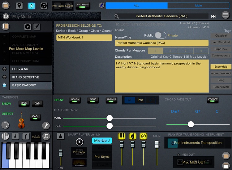 Mapping Tonal Harmony L1