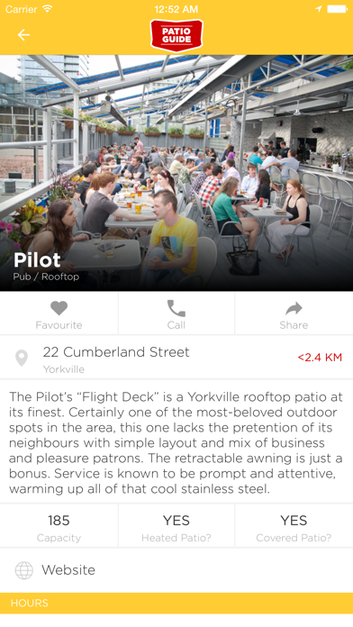 How to cancel & delete Toronto Patio Guide from iphone & ipad 2