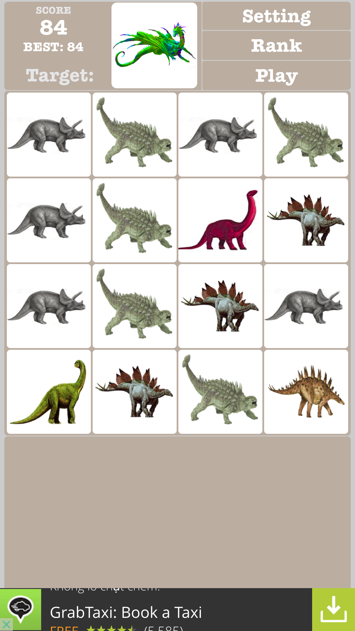 2048 Jurassic Dinosaur World Game
