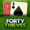 Icon Forty Thieves Solitaire Free Card Game Classic Solitare Solo