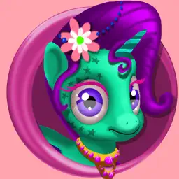Pony & unicorn dressup game - dress up free app icon