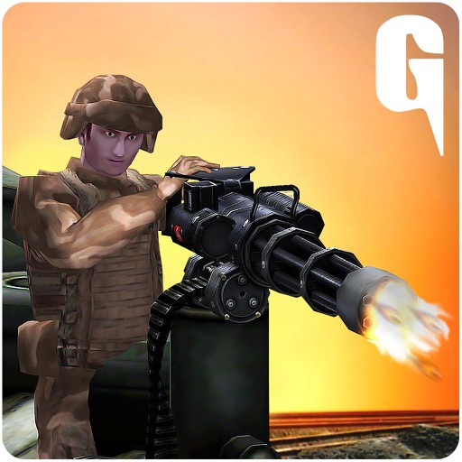 Army Train Gunship Simulator 3d iOS App