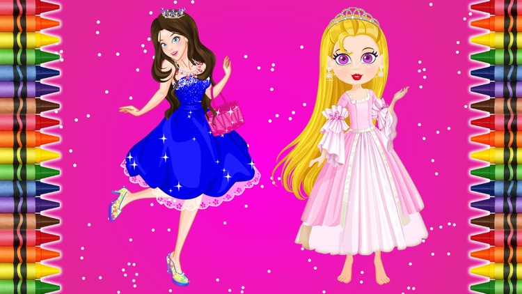 Princess Coloring-Book
