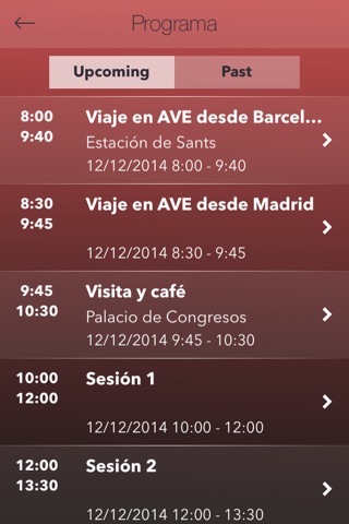 Congresos GP App screenshot 2