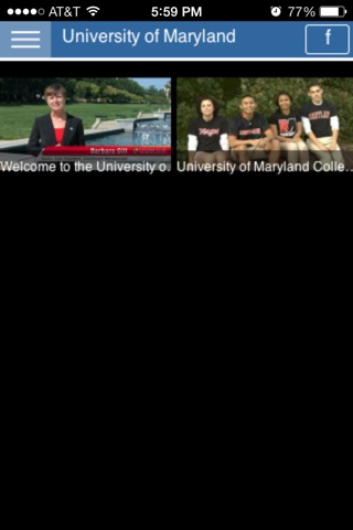 University of Maryland screenshot 3