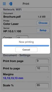 printcentral for iphone iPhone Captures Décran 3