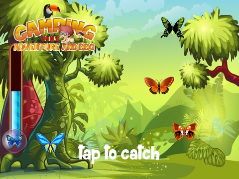 Camping Adventure & BBQ - Outdoor cooking party and fun game iPad screenshot