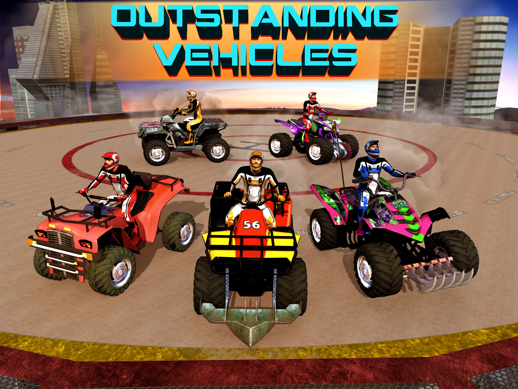 RoofTop Demolition Derby 3D
