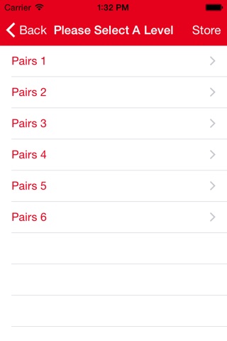 Pairs 1-6 screenshot 2