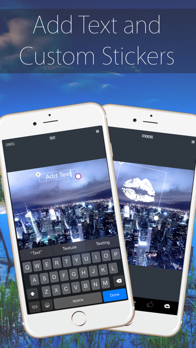 Screenshot #2 pour Pro Shot Photo Editor - Custom Text, Filters, Effects, Stickers, and More