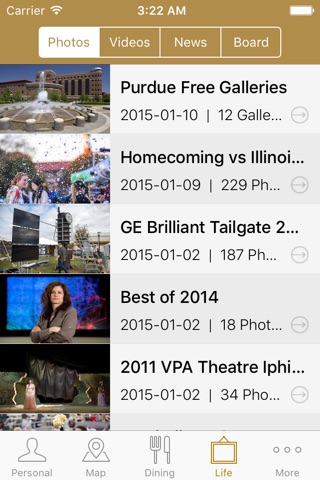 Purdue App screenshot 4