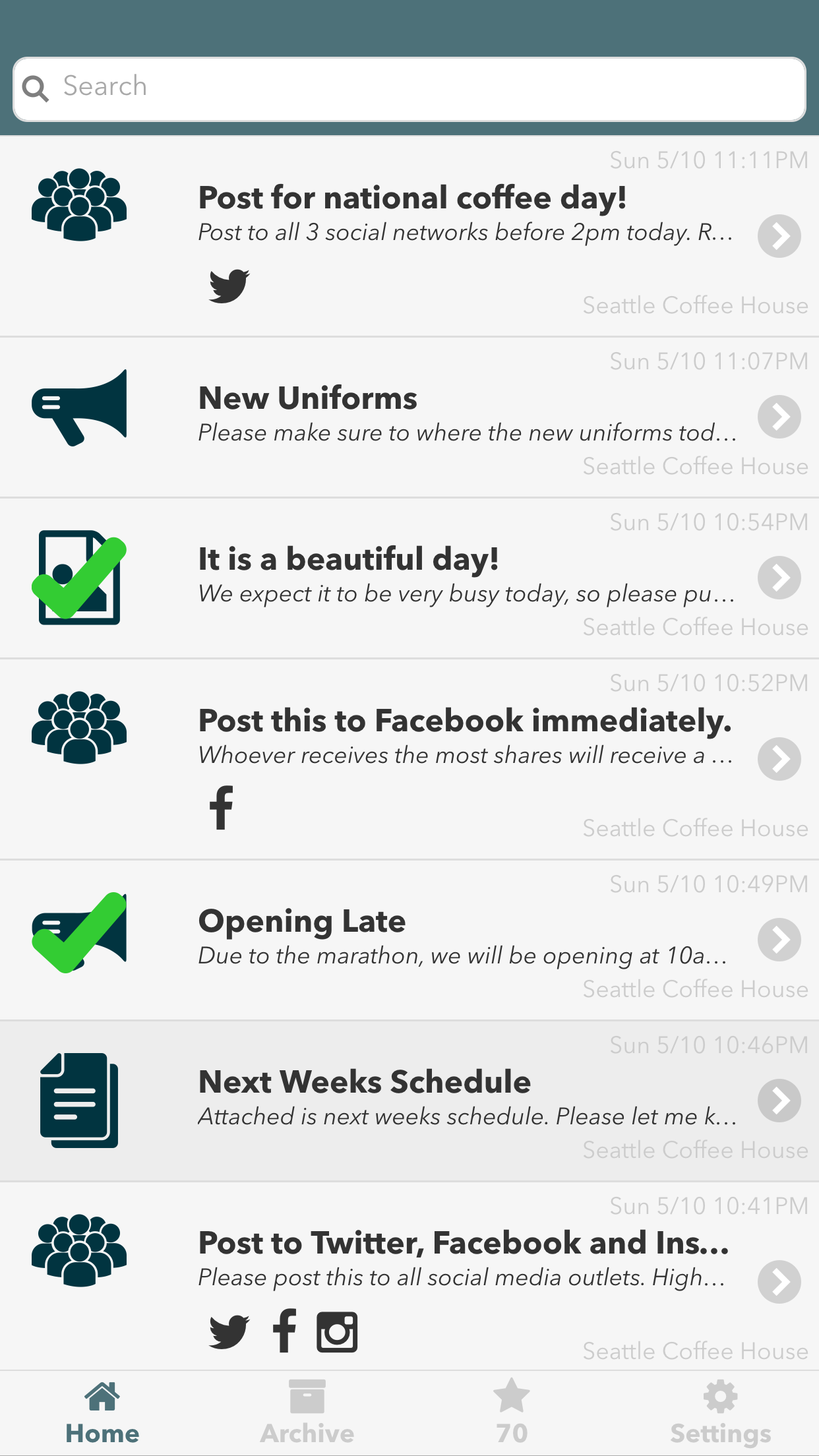 Insyder screenshot 2
