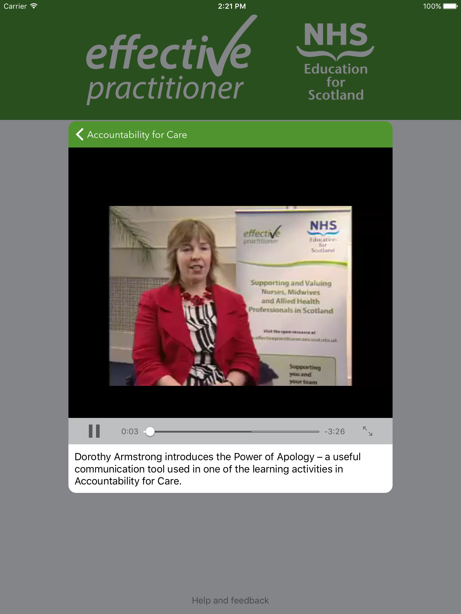 Effective Practitioner