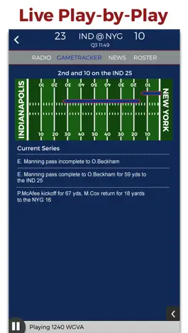 Game screenshot New York Football Radio & Live Scores apk