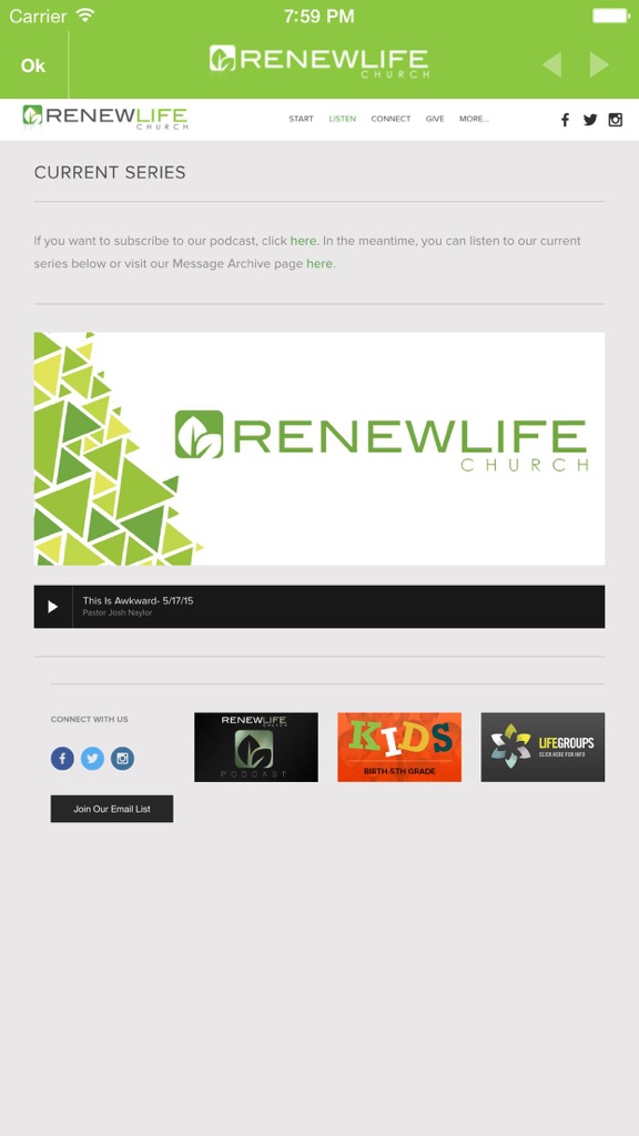 【图】Renew Life Church(截图3)