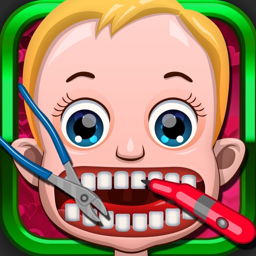 Baby Dentist Hospital Free - Uber Fun Kids Games for Girls Icon