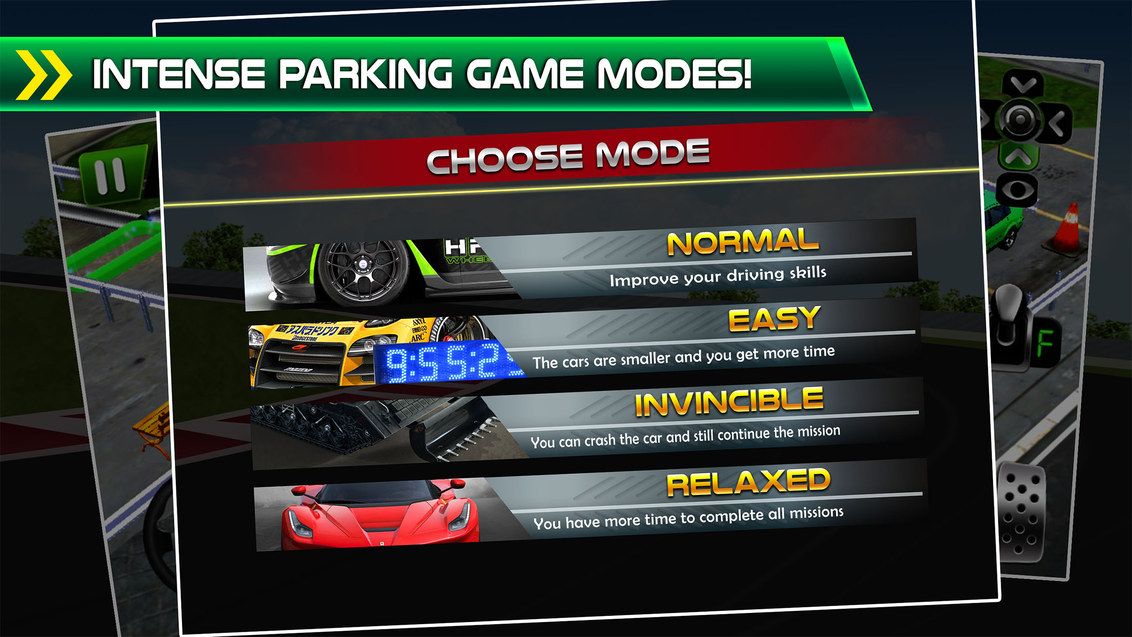 Extreme Car Parking Simulator Mania - Real 3D Traffic Driving Racing & Truck Racer Games