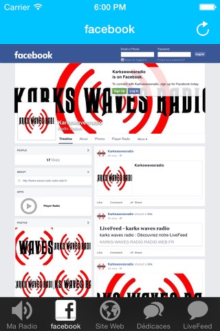 karks waves radio screenshot 2