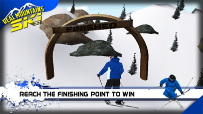 Screenshot #3 pour Real Mountain Ski Game