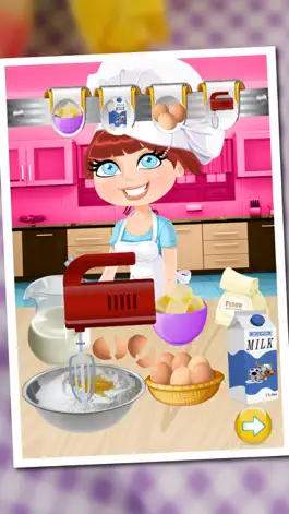 Game screenshot Ice Cream Cake Maker - A Frozen food fever & happy chef cooking game hack