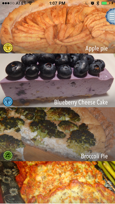 Yogicfoods - Baking recipes App Store screenshot 1