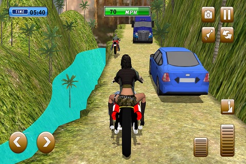 Off Road Tourist Motor-cycle Sim-ulator screenshot 3