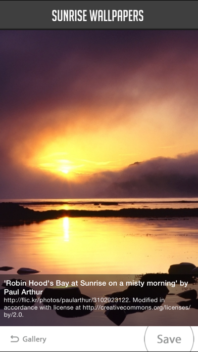 Screenshot #3 pour Sunrise Wallpaper