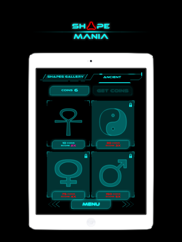 Shape Mania – Fun Geometry Game With Puzzle Action to Test Your Reflex Skills iPad screenshot 4 - Games app