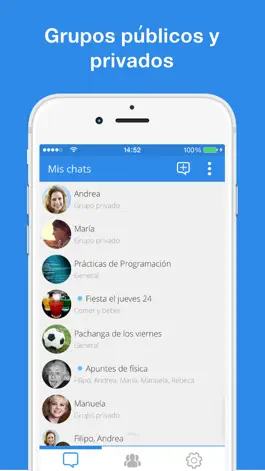 Game screenshot Polixat - La app de chat para universitarios de València apk