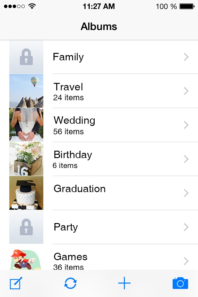 iPhone screenshot