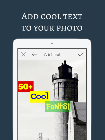 Hipstacam Free: Black & White iPad screenshot 4 - Photo & Video app