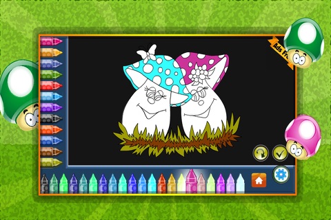 Coloring Book Mushroom screenshot 4
