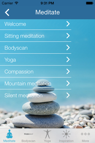 Mindfulness App screenshot 2