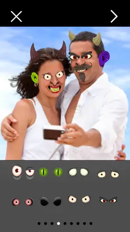 Game screenshot Зомби лица - Монстры и Страшные маски для розыгрыша, смешные стикеры и наклейки на фото hack