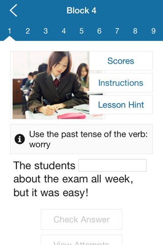 ESL Grammar: Past Tense screenshot 2