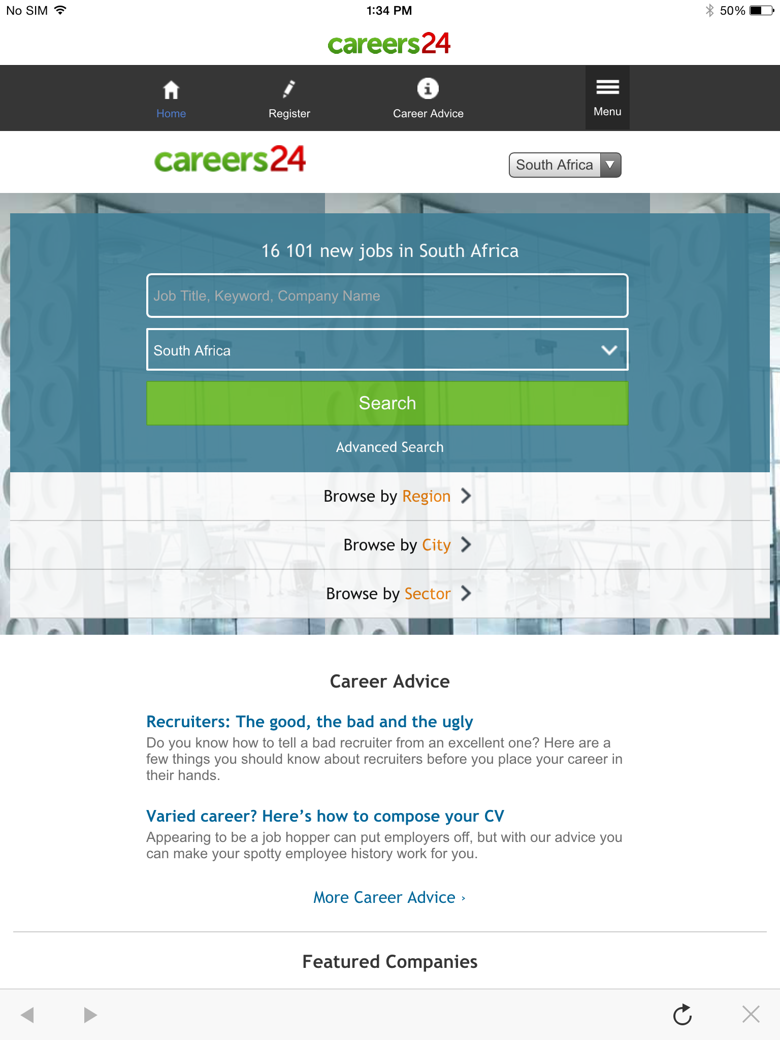 Careers24 Job Search