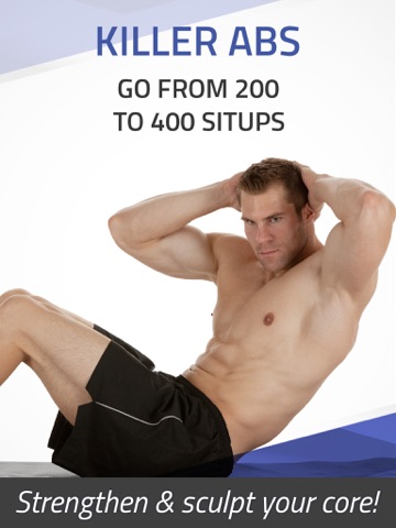 Screenshot #4 pour Situps Extreme: 400 Sit ups Workout Trainer XT Pro
