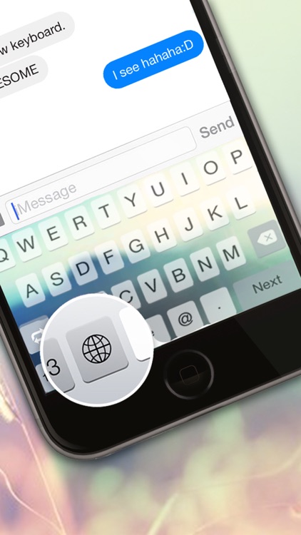 Custom Keyboard Blur Wallpaper Keyboard Design Themes