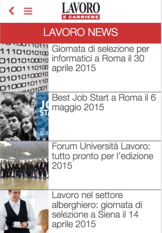 Lavoro e Carriere screenshot 2