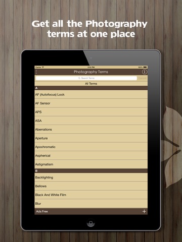 Screenshot #5 pour Photography Terms