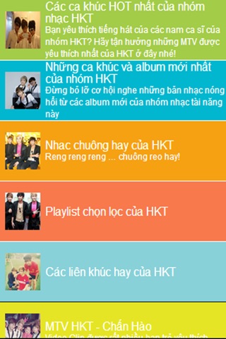Hinh Anh Album Nhom Nhac HKT screenshot 2
