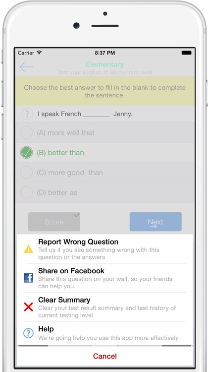 Refresh English Everyday -  Grammar & Vocabulary screenshot-4
