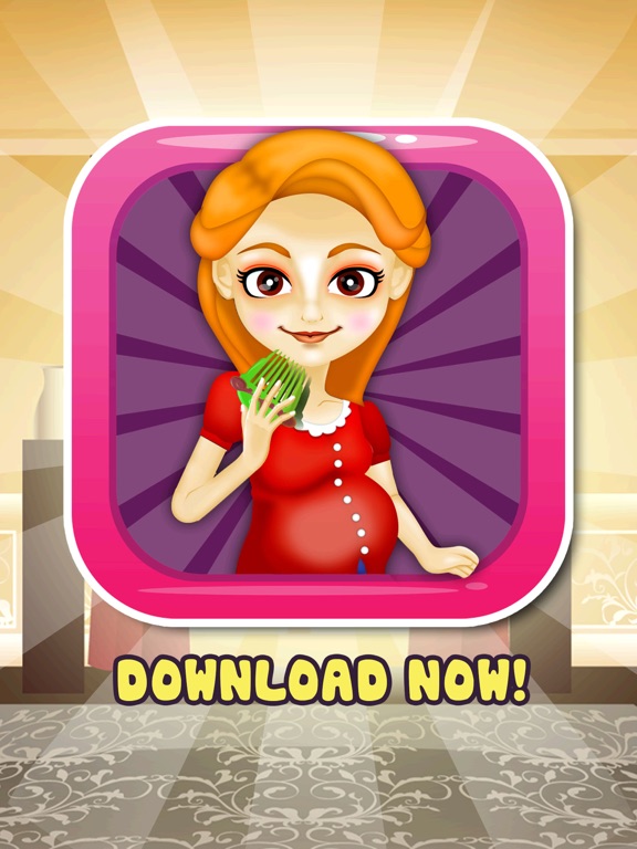 Mommy's Salon Spa Makeover - little nail & make-up hair games for kids! iPad screenshot