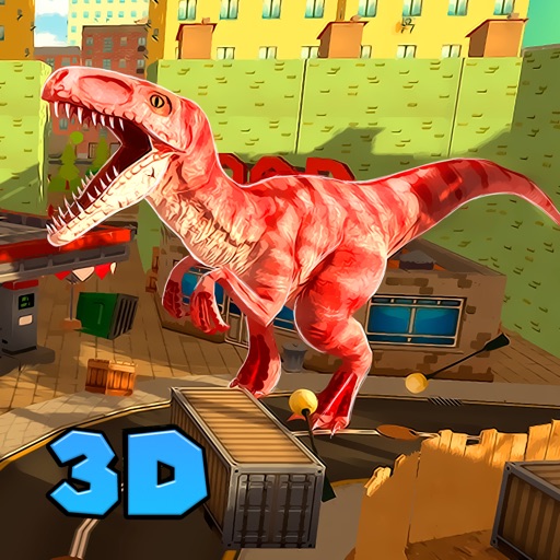 Cartoon Dino Crash 3D Full icon