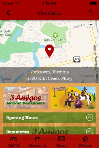 3 Amigos Mexican Restaurants screenshot 2