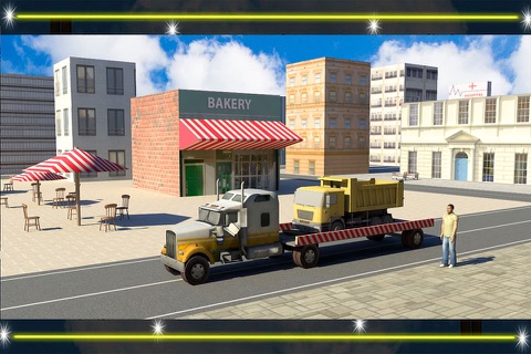 Heavy Equipment Transporter Truck - Excavator - Road Roller - Crane screenshot 2