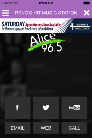 Alice 96.5 Reno screenshot 3